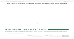 Desktop Screenshot of drinkteatravel.com